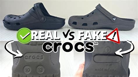 genuine croc shoes vs fake|original crocs vs counterfeit.